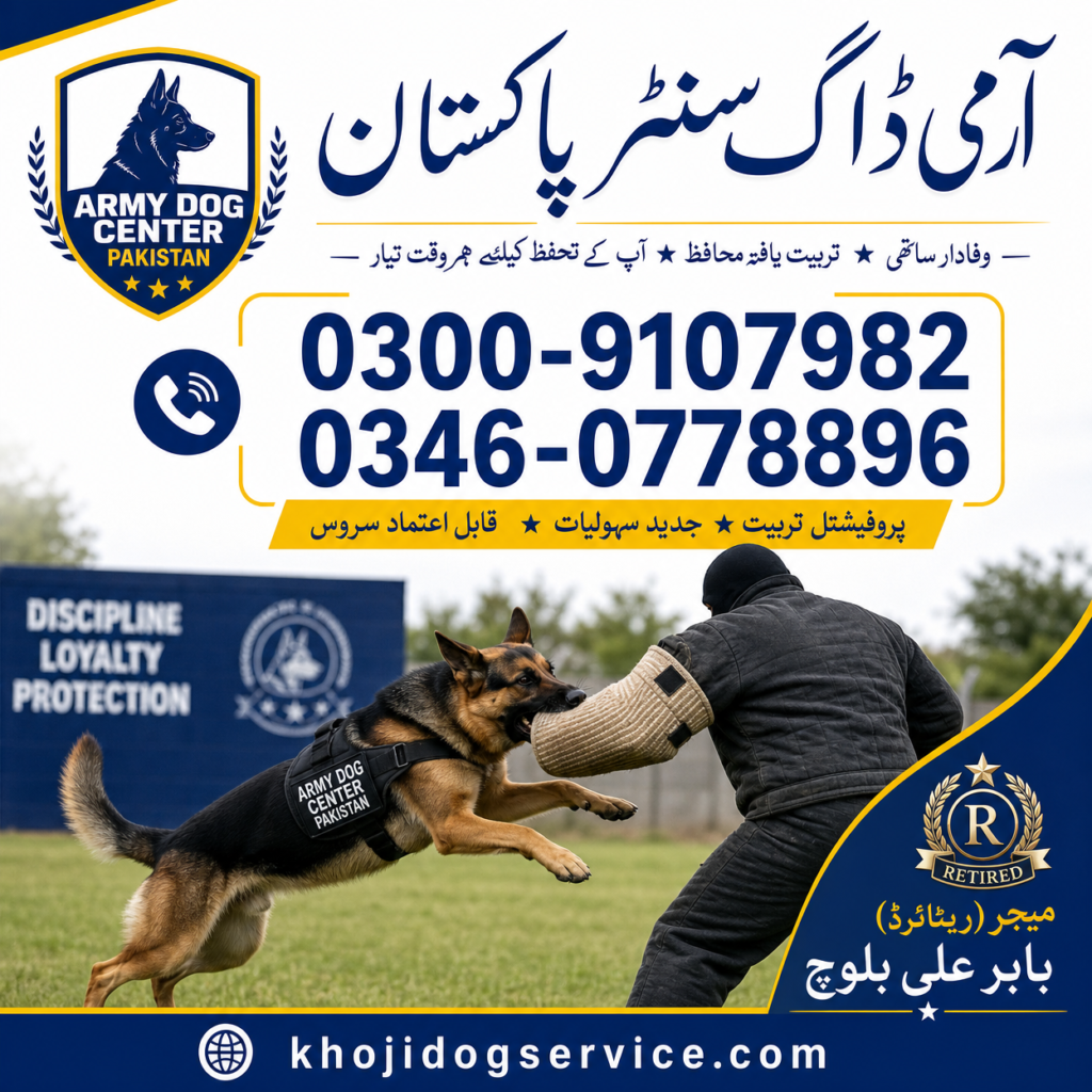Khoji Kutte in Multan - Trained Security and Army Dogs Pakistan