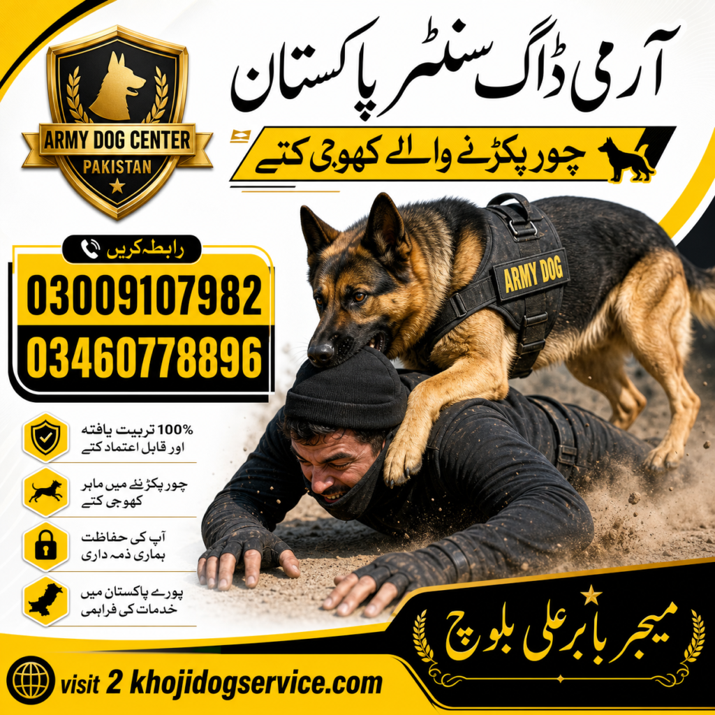 Army Dog Center Lahore Security Service